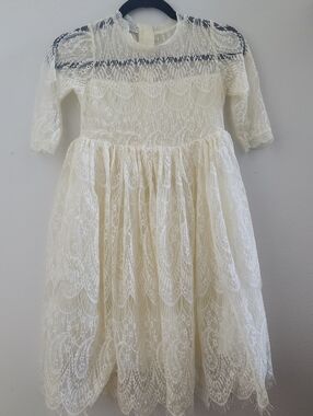 Trish Scully Bella Rafaela Ivory Girls Dress